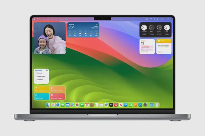 苹果推出macOS Sonoma更新：优化小组件、升级视频会议等(图2)