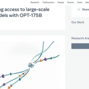 科技公司史上第一次：Meta开源GPT3参数大小的AI模型